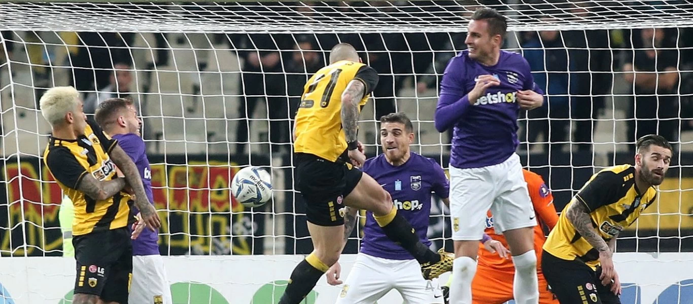 Κύπελλο Ελλάδας: Πήρε μικρό προβάδισμα η ΑΕΚ - Κέρδισε (2-1) τον Άρη